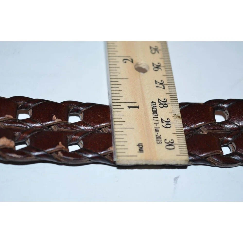 Mens Leather Belt‎  Hagger Brown 36 Boho style